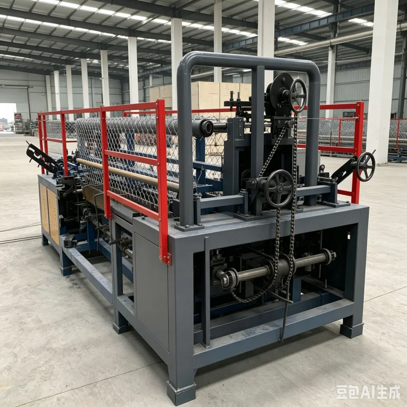 High Speed Double Wire Chain Link Fence Weaving Machine To Meet Strict Deadlines In Nationwide Guardrail Installations