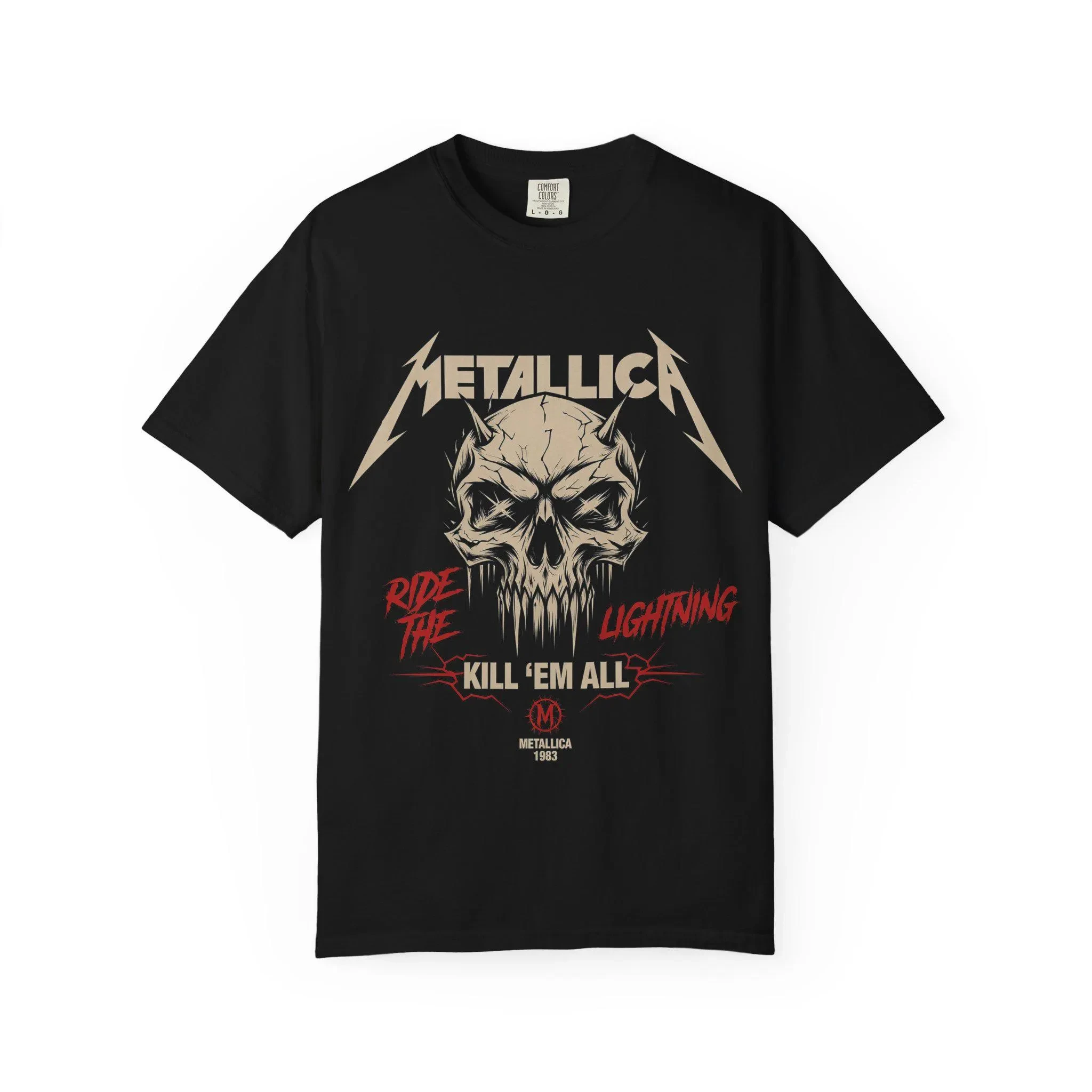 Metallica Band M72 World Tour - đánh giá và giá Ireland Summer Clothing
