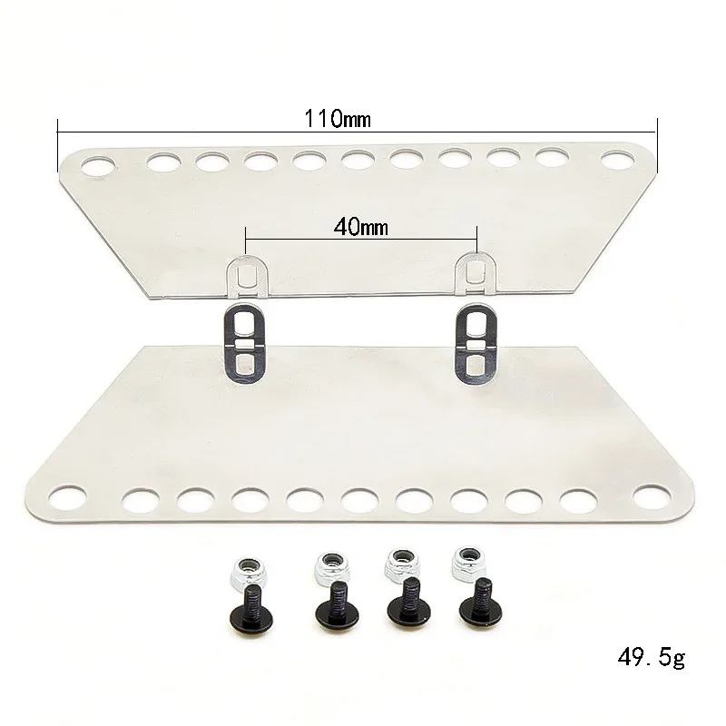 Pedale in metallo per pezzi di ricambio per auto RC modello MN 1:12 D90 D91 95