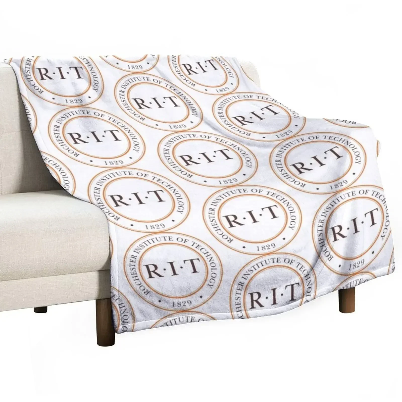 Rochester Institute of Technology (RIT) Throw Blanket Summer Beddings christmas gifts Blankets