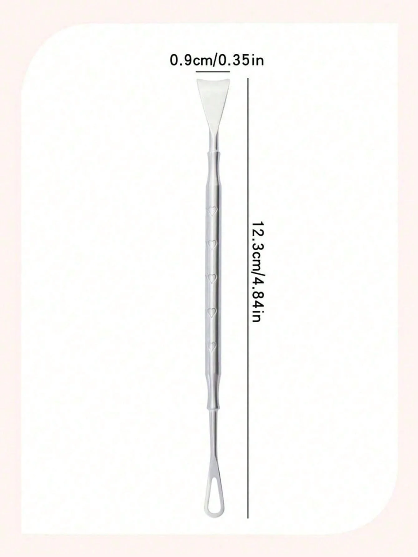 3 outils pour enlever les points noirs en acier inoxydable, aiguille d'acné à double extrémité pour nettoyer le nez, grattage des points noirs, outil de Massage et de beauté