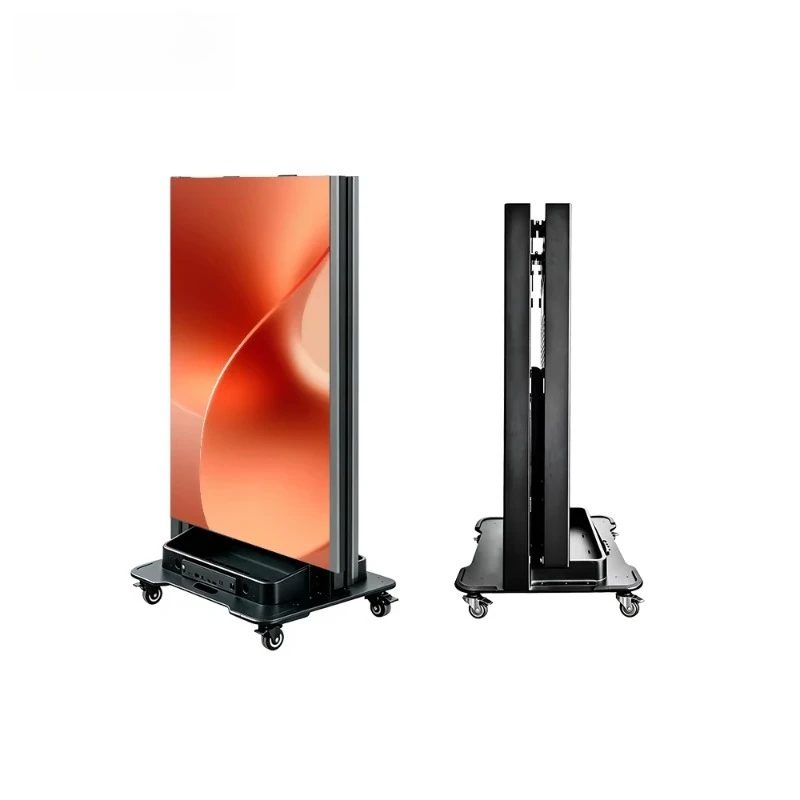 P1.2 P1.5 P1.8 P2.5 Indoor Space-Saving Digital Foldable Led Poster Display Screen for Retail Stores