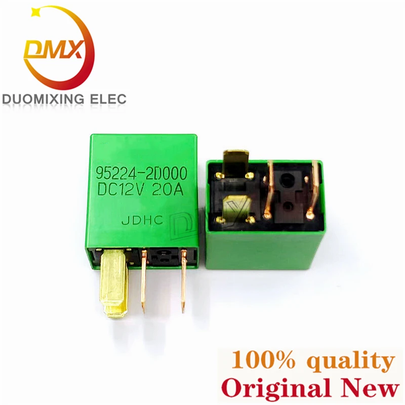 100%New Original 95230-4N000 95224-2D000 95220-2S000 JD1927 DC12V 10A 20A 30A 35A 12VDC For Omron Hyundai Kia Relay