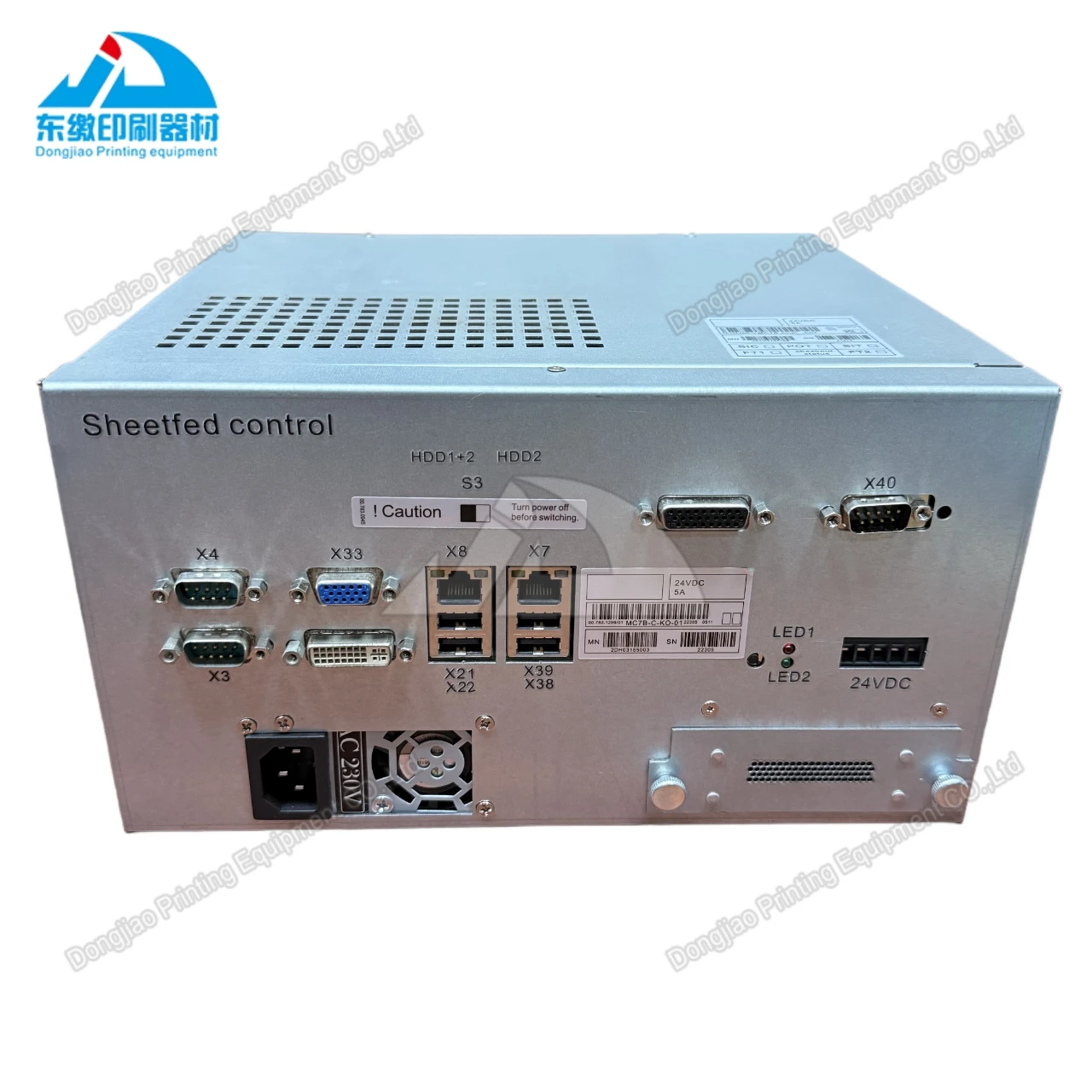 

Brand New CP.158.229N 00.783.2512 MC7-CP2000 Control Station Computer for Heidelberg Offset Printing Machine Parts Made in China