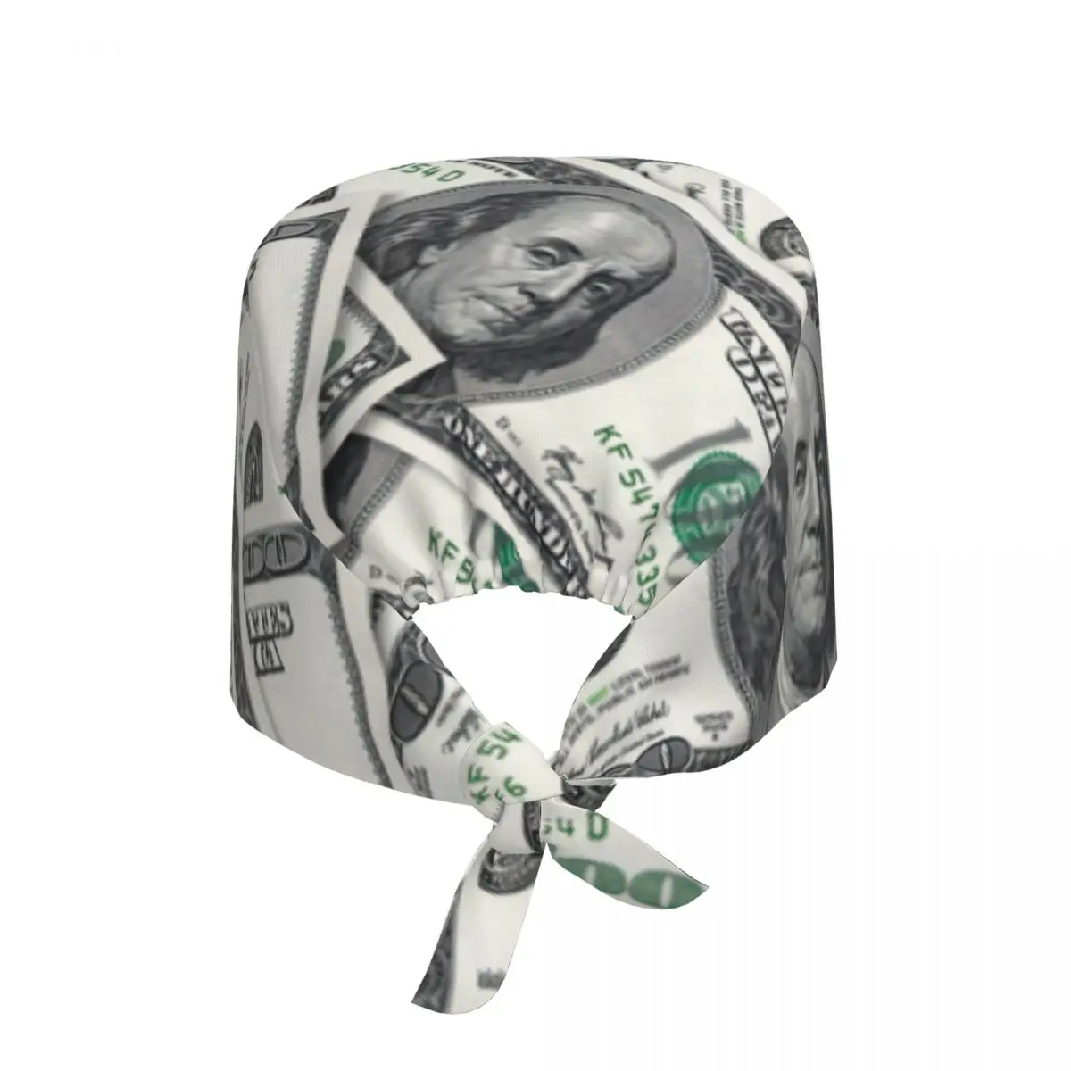 United States Dollar Banknotes Working Hat Men Women US Money Pattern Surgical Hat Scrub Nursing Doctor Surgeon Cap for Nurse