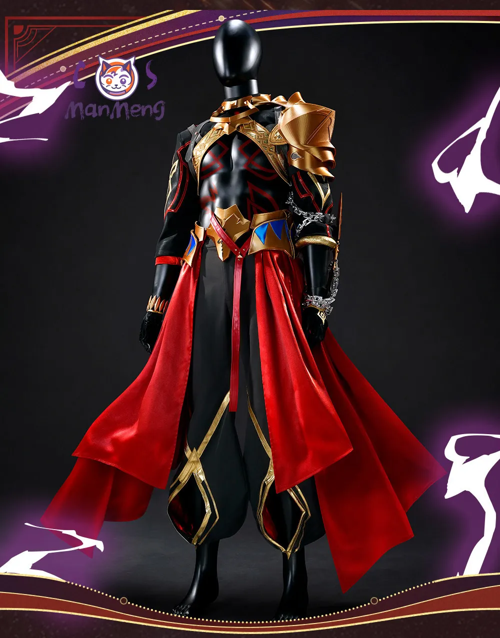Gilgamesh Fate Game Honkai：Star Rail Cosplay Costume Halloween Carnival Men New High Quality Role Playing Gorgeous Uniform Props