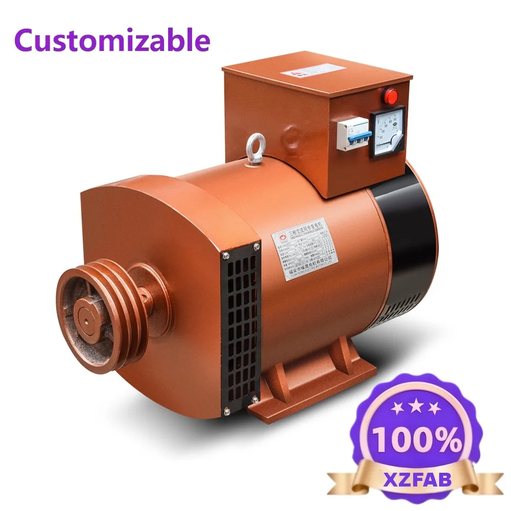 Factory Direct 2026 Diesel generator set 5/8/12/15 single phase 220v 30 kW 40/50 three phase 380V full copper