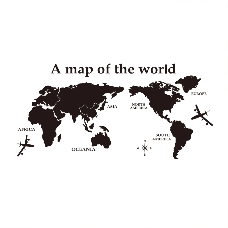 

World Map Corporate Culture Wall Decoration Conference Room Advanced Sense 3D Three-dimensional Acrylic Convex