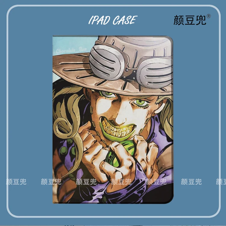 STEEL BALL RUN Anime Julius Caesar Zeppeli For iPad Air 4 5 10.9 Mini 5 6 Case Luxury Silicone For Pro 12.9 11 iPad 10th Case