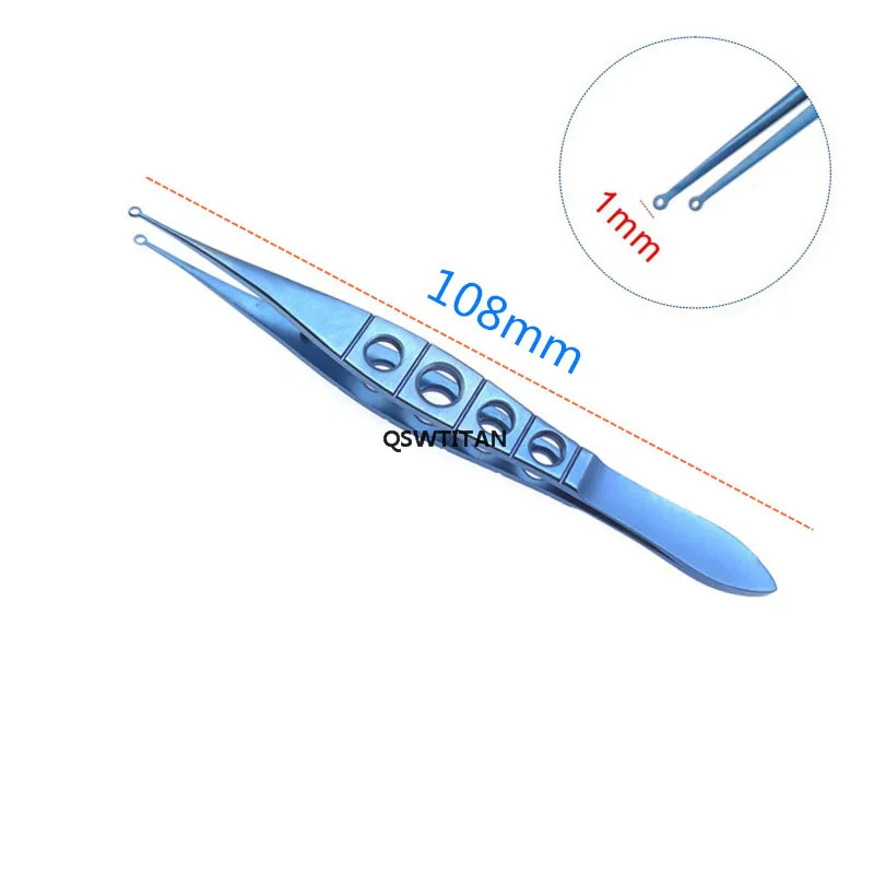 Ophthalmic Conjunctiva Forcep Ophthalmic Eye Titanium Tweezers Surgical Forceps