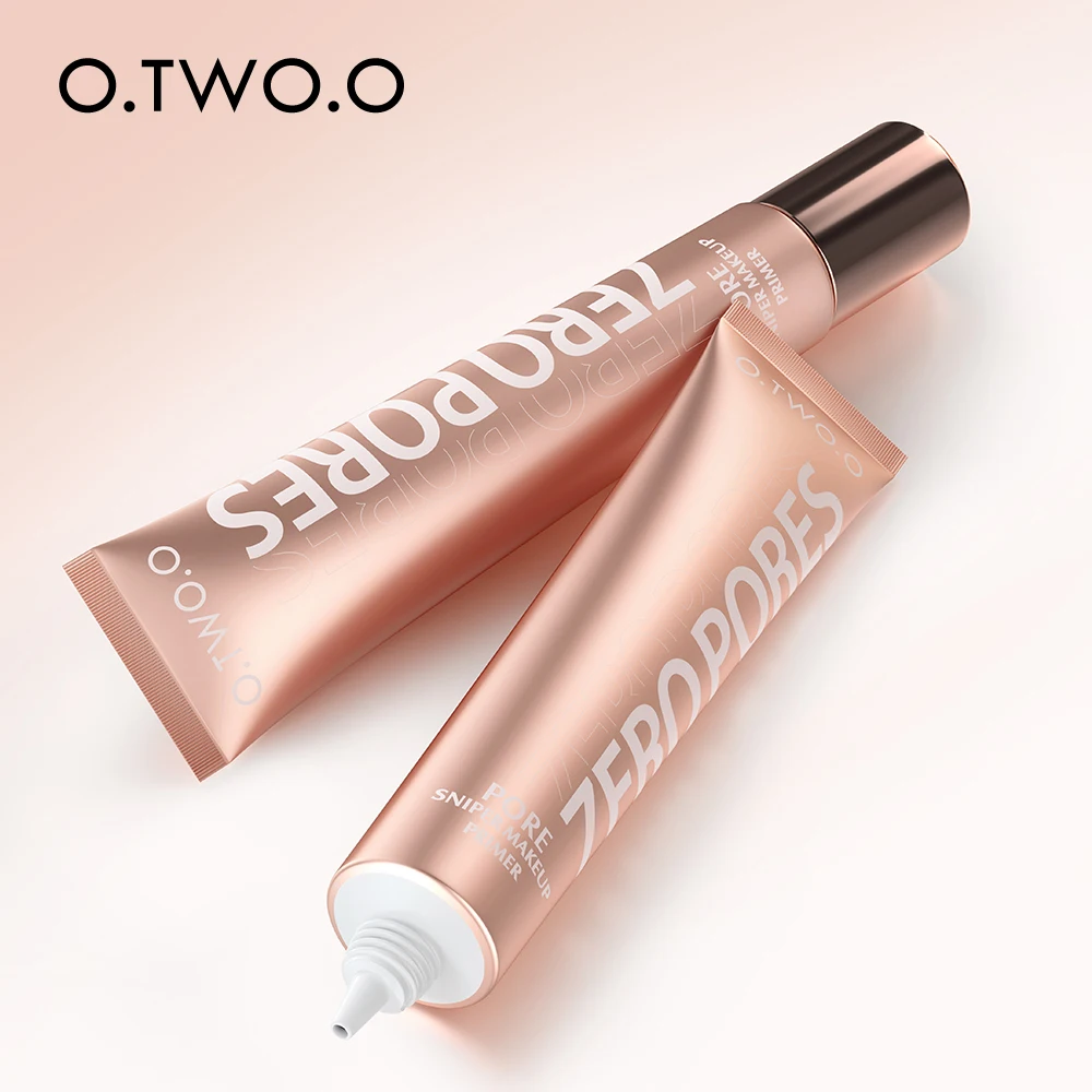 O.TWO.O Face Primer Makeup Base 20ml Invisible Pore Smooths Fine Lines Oil-Control Brighten Moisture Primer for Face Cosmetics