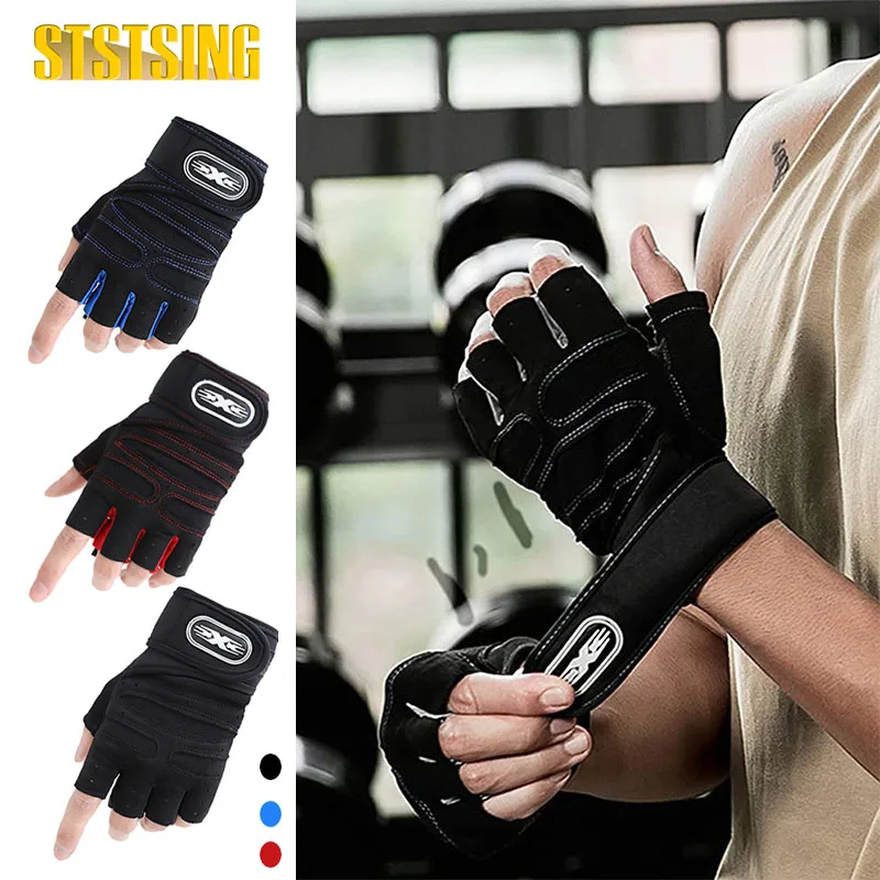 1 Pair Workout Gloves, Antislip Weight Lifting Gym Gloves for Men Women, Superior Grip & Palm Protection for  Fitness, Training