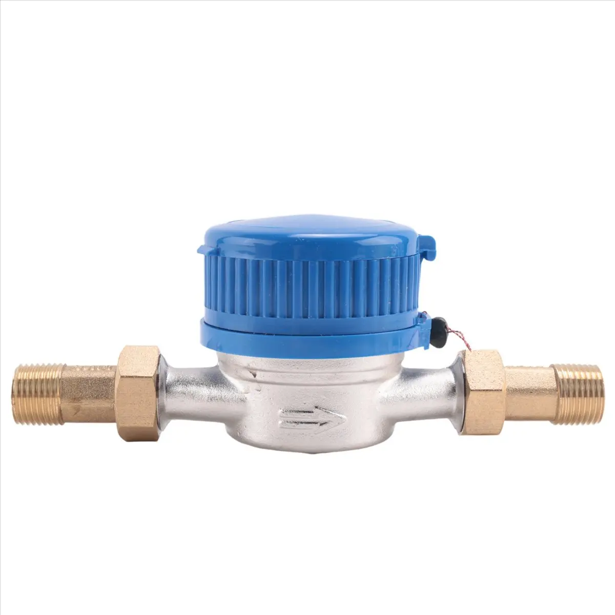 【SPECIAL OFFER】Single Jet Water Meter Brass Water Meter Home and Garden Use Flow Water Meter