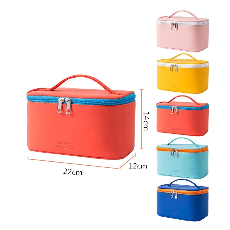 Women\'s Cosmetic Bag Make Up Organizer Travel Make Up Necessaries Organizer Zipper Makeup Case Pouch Toiletry Kit Bags 2024