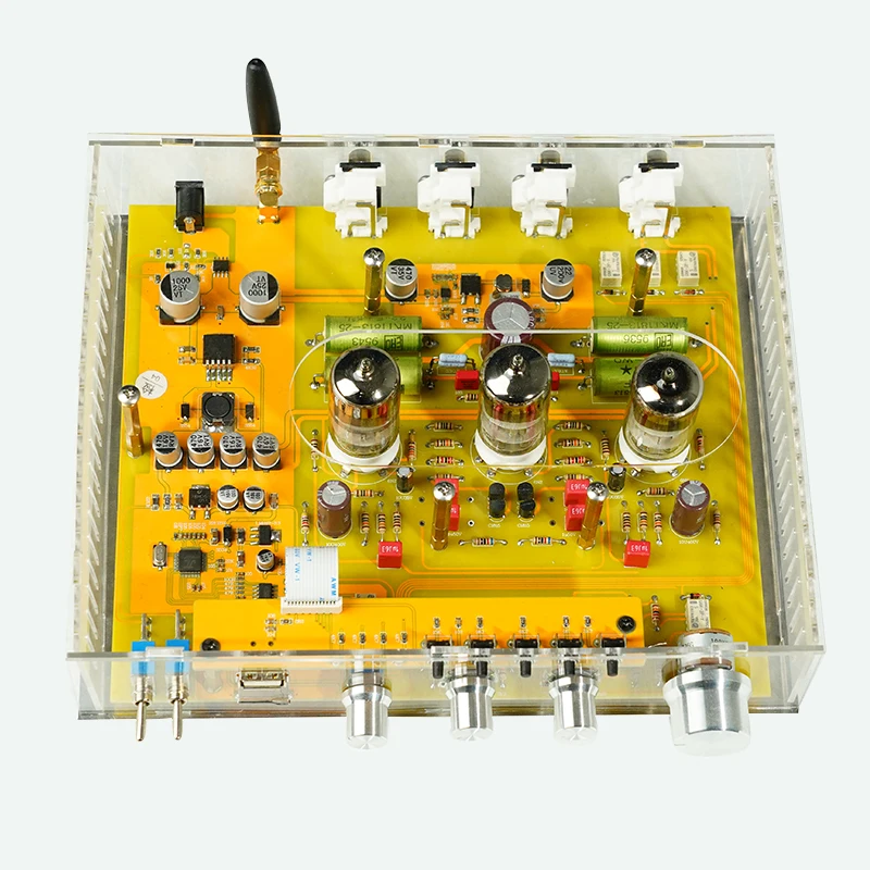

F1T Fever Grade Tube Tone Preamplifier Bluetooth 5.0Human Voice Sweet HiFi Biliary Preamplifier