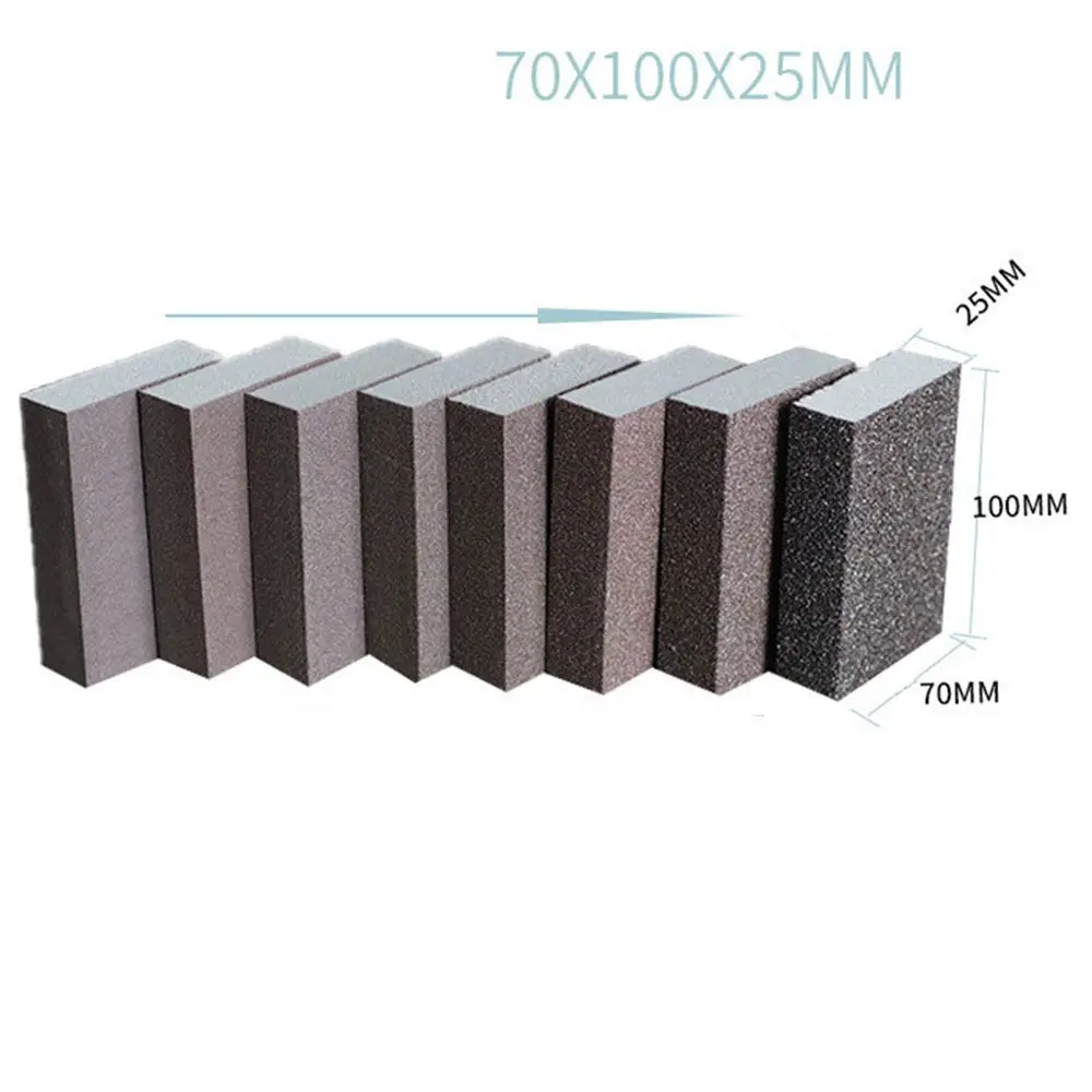 Medium Grinding Block Polishing Carpentry Sandpaper Sponge Pads Sanding Sponge # Abrasive Tools