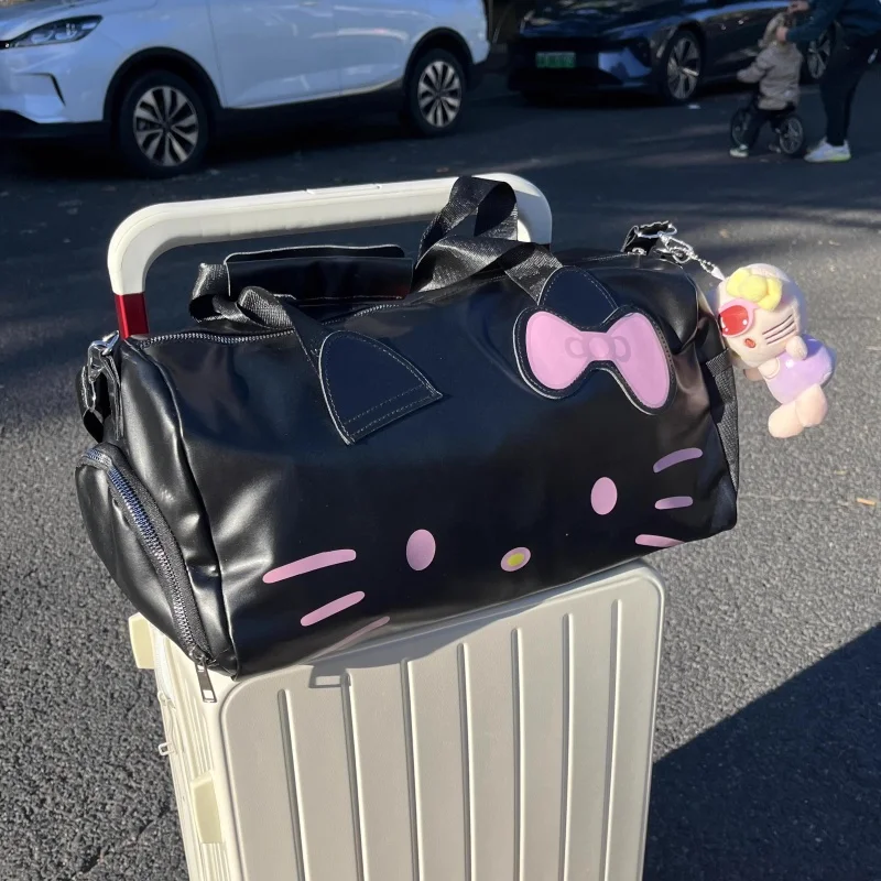 

clearance Cartoon Cute Big Bag Single Shoulder Bow Luggage Bag Single Shoulder Crossbody Bag Large Capacity Handheld Storage Bag