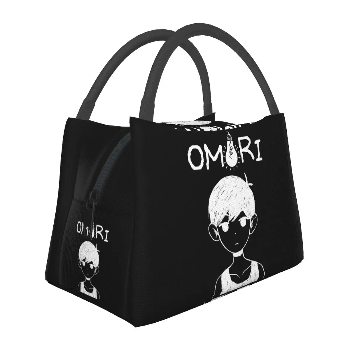 Omori Hero Sunny Basil Lunch Bags Insulated Bento Box Leakproof Lunch Tote Picnic Bags Cooler Thermal Bag for Woman Girl Travel