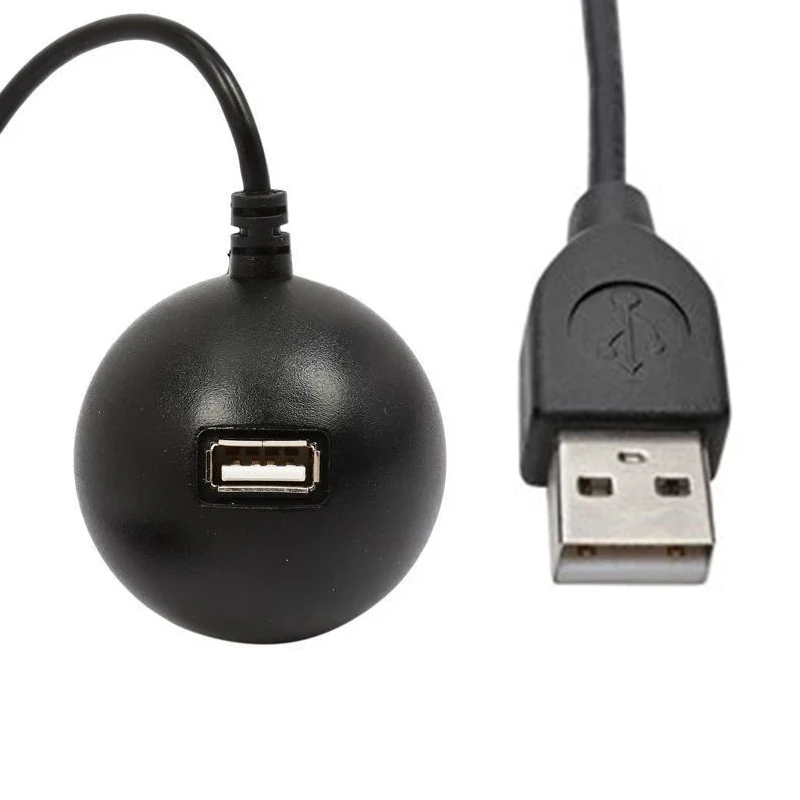 سطح المكتب USB تمديد كابل USB 3.0/USB 2.0 ذكر إلى أنثى تمديد الحبل مع قاعدة مصبوب USB سطح المكتب تمديد كابل M/F