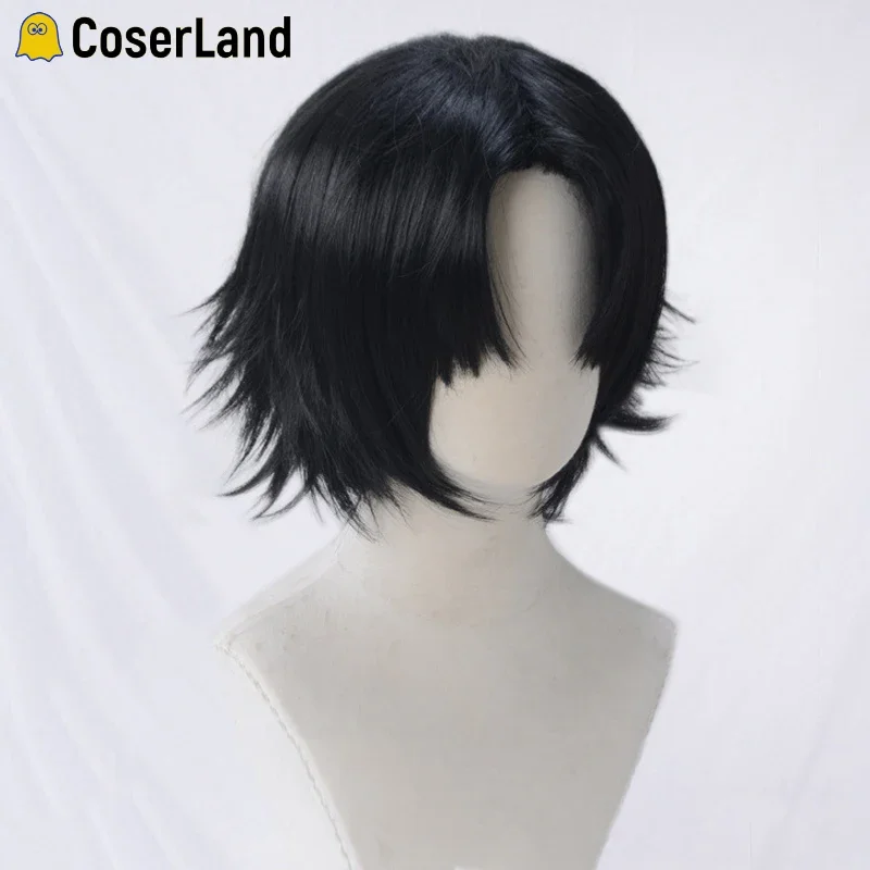 Новинка 2023 года, аксессуары для косплея X Hunter Kulolo lushilufelu, черные короткие термостойкие синтетические волосы с шапочкой для парика Ha AA