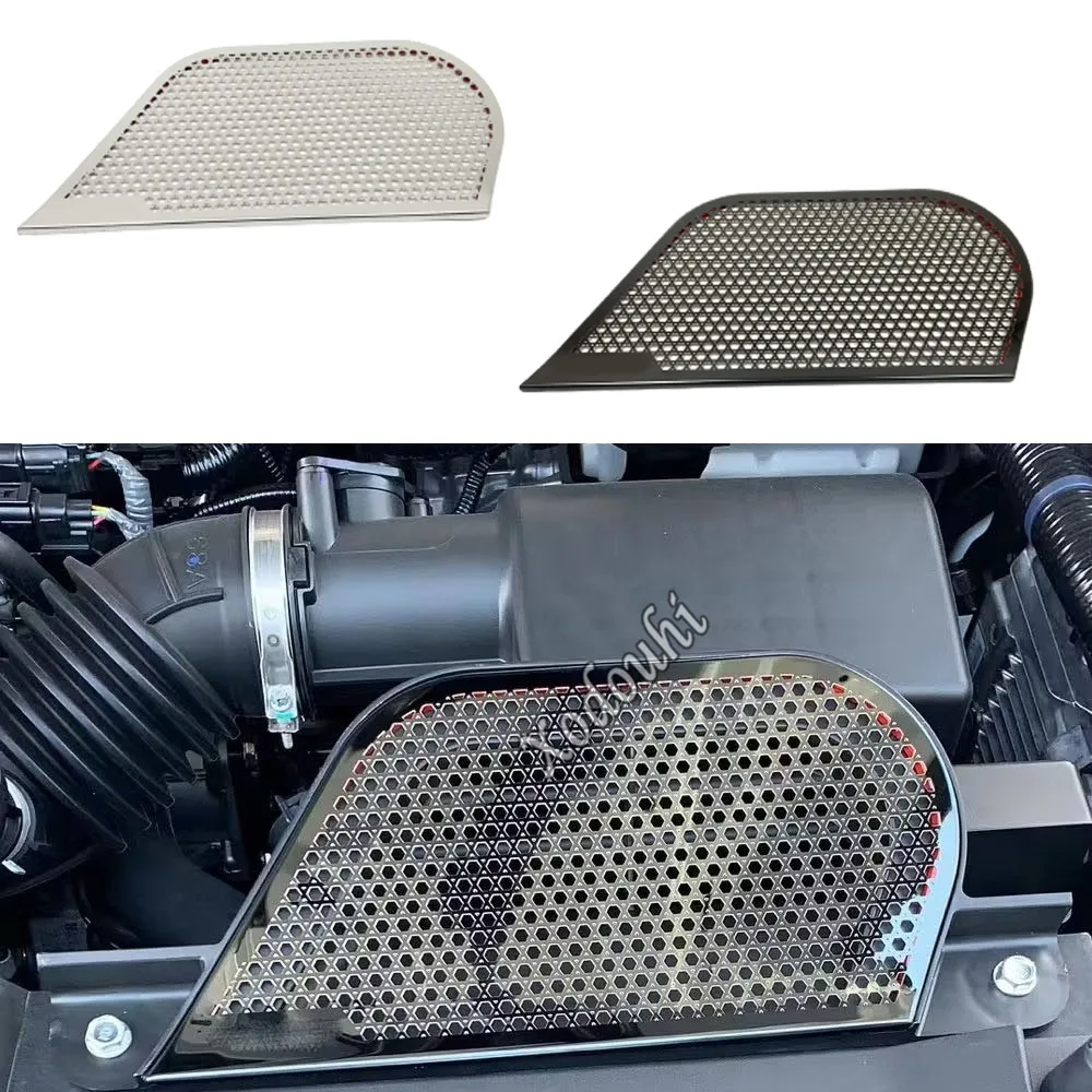 

Stainless Steel Car Engine Hood Grille Air Vent Outlet Cover Trim Frame For Honda CRV CR-V 2023 2024 Auto Interior Accessories