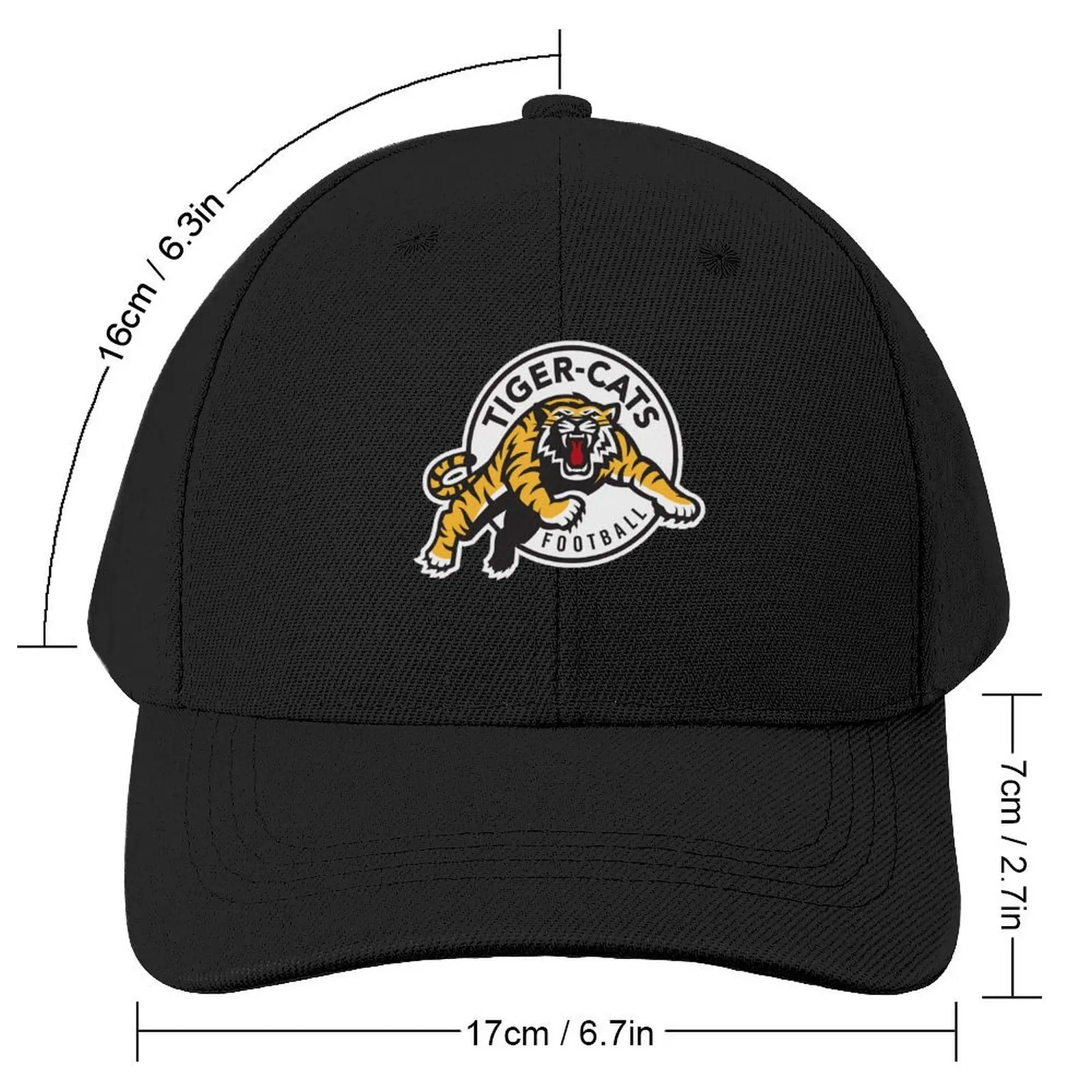 Hamilton tiger cats cfl logo Baseball Cap Christmas Hat Dropshipping Military Cap Man Girl Men's