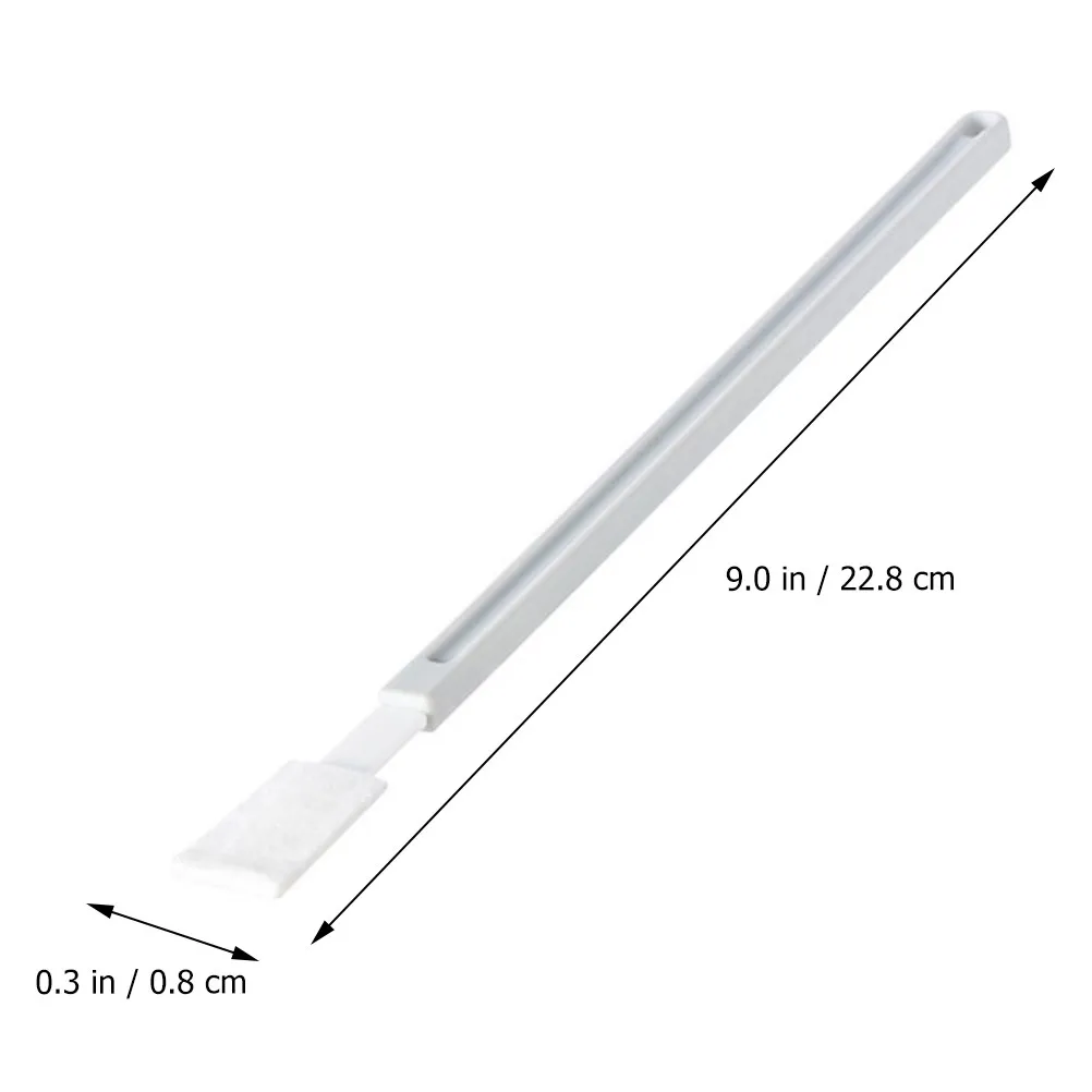 5Sets Disposable Toilet Brush Non-Woven Fabric Crevice Cleaning Brush Ergonomic Handle Hook Design for Window Keyboard Dead