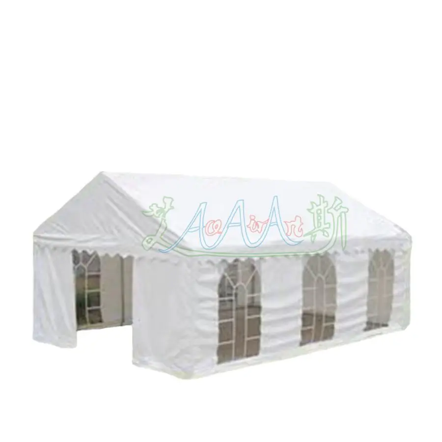 Tienda de campaña inflable Oxford para bodas, carpa blanca con cortina ondulada para fiestas al aire libre, exposiciones, Camping, envío gratis