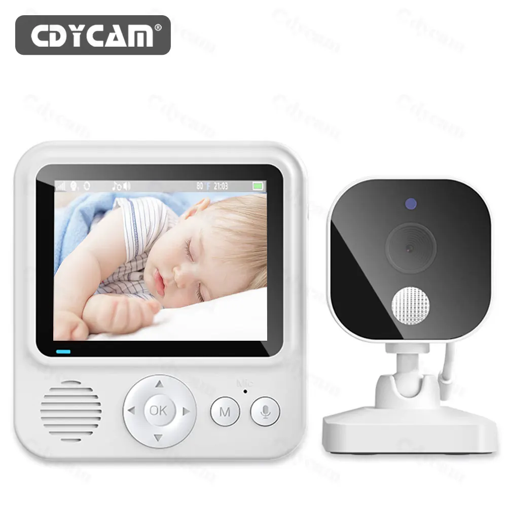 Cdycam ABM900 2.8 Inch Baby Monitor Surveillance Video Baby Camera Security Protection Two Way Audio Night Vision Cam Babysitte