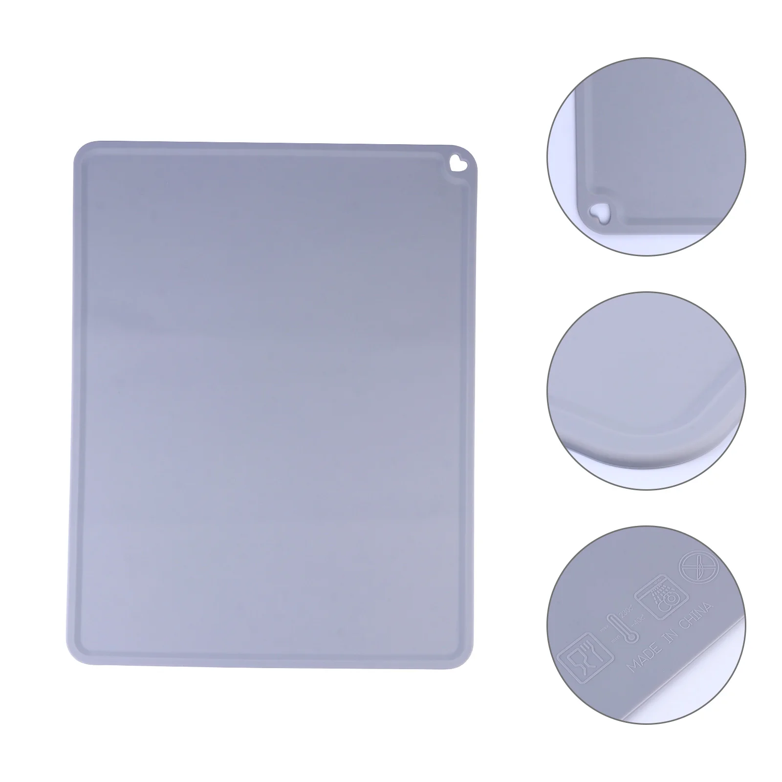 

Silicone Food Mat Heart Shaped Pet Feeding Raised Edge Bowl Tray Mats Waterproof Easy Clean Non Slip Dog Cat Supplies