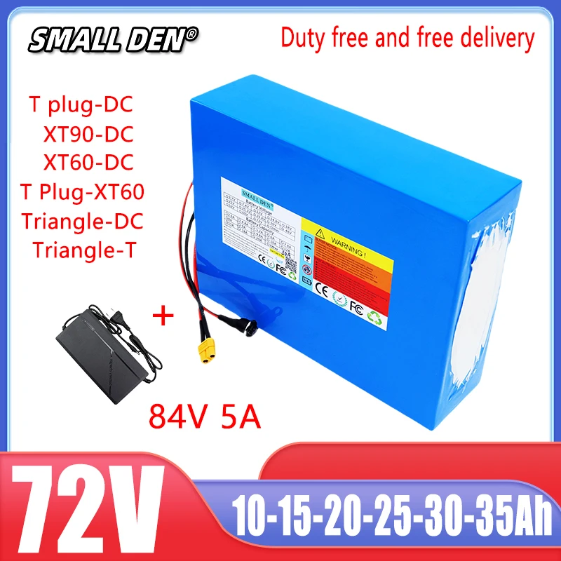 

72V 40AH 35AH 30AH 25AH 20AH 15Ah new original 20s6p-10p lithium-ion polymer battery pack suitable for motorcycle