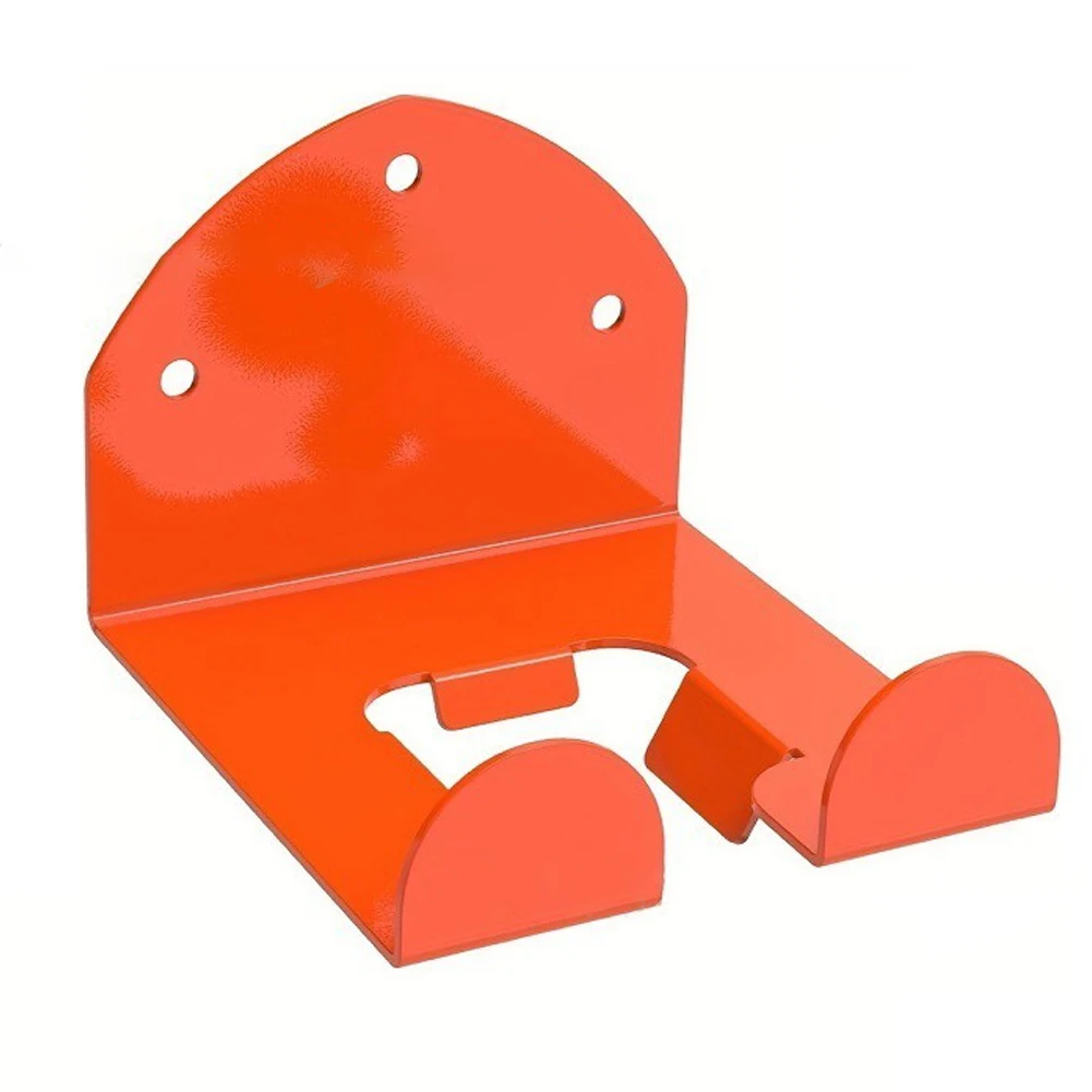 

Metal Hanger for Garden Tools Effective Storage Solution for Trimmers Chainsaws and Power Tools in Garage or Garden