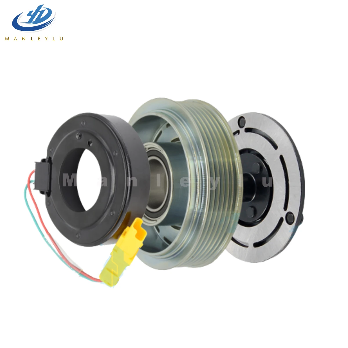 AC A/C Compressor Clutch Pulley For PEUGEOT 206 PARTNER Van 307 Break 1.4 Citroen C4 Berlingo C3 Picasso 6453WK 6453ZC 6453PX