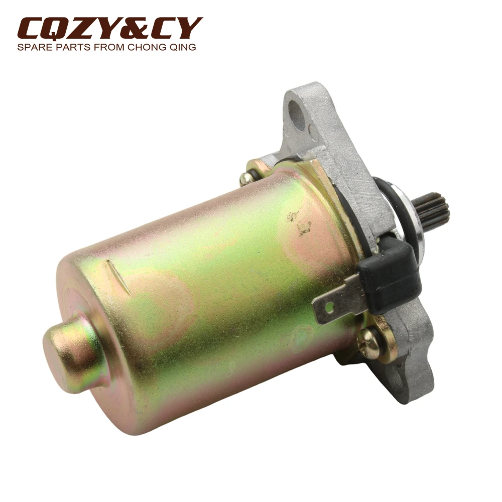 Scooter 11 Teeth Electric Starter Motor For Gilera 50 Dna Easy Moving Ice Runner Runner Sp Stalker Storm Typhoon 50cc 2T 82530R