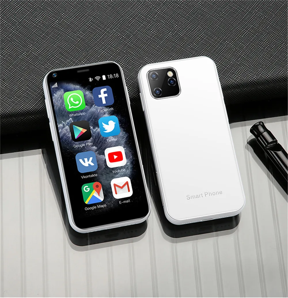 Imagem -02 - Soyes-mini Smartphone com Câmera de Desbloqueio Celular Android Quad Core Dual Sim Wifi Pequeno Google Play Store 7s Xs11 2.5 Pol