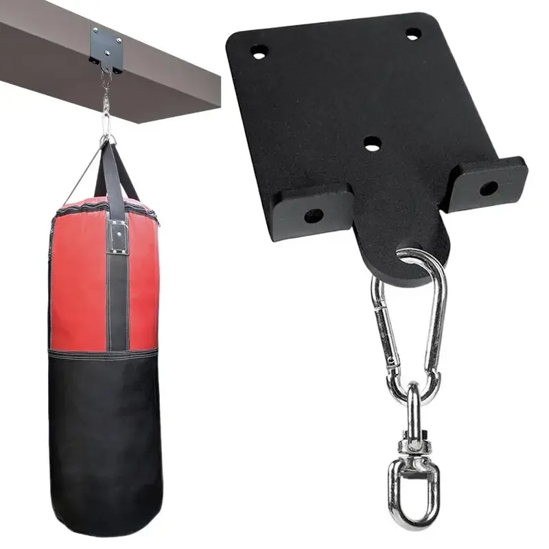 

Вешалка для боксерской груши для тяжелого крепления на балку сумки 360° ° Вращающийся боксерский мешок, вращающееся настенное потолочное крепление для бокса, тайского бокса