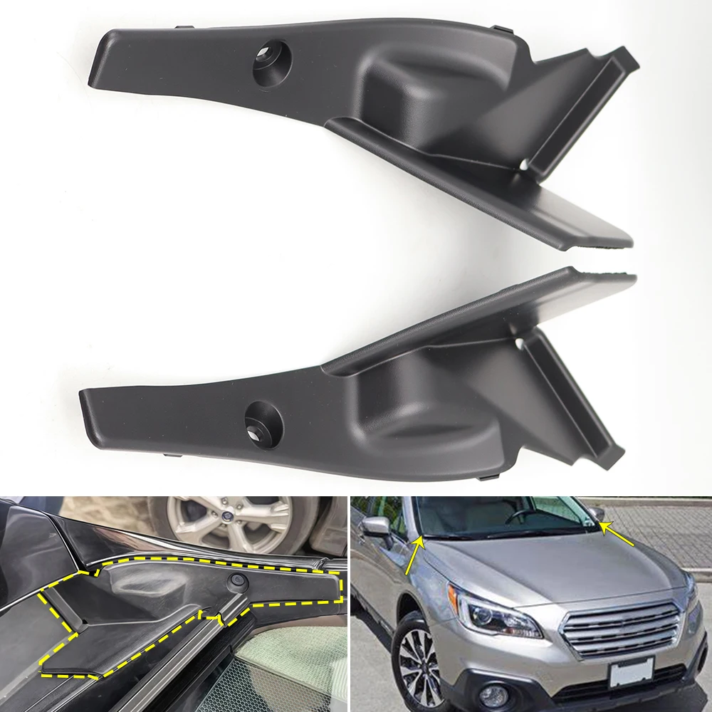 

Front Windshield Wiper Side Trim Cover Water Deflector Cowl Plate For Subaru Legacy Outback 2015-2019