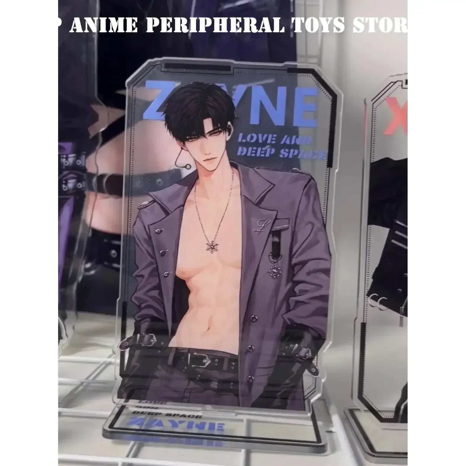 4pcs15cm Game Love and Deepspace Model Acrylic Stand Figure Zayne