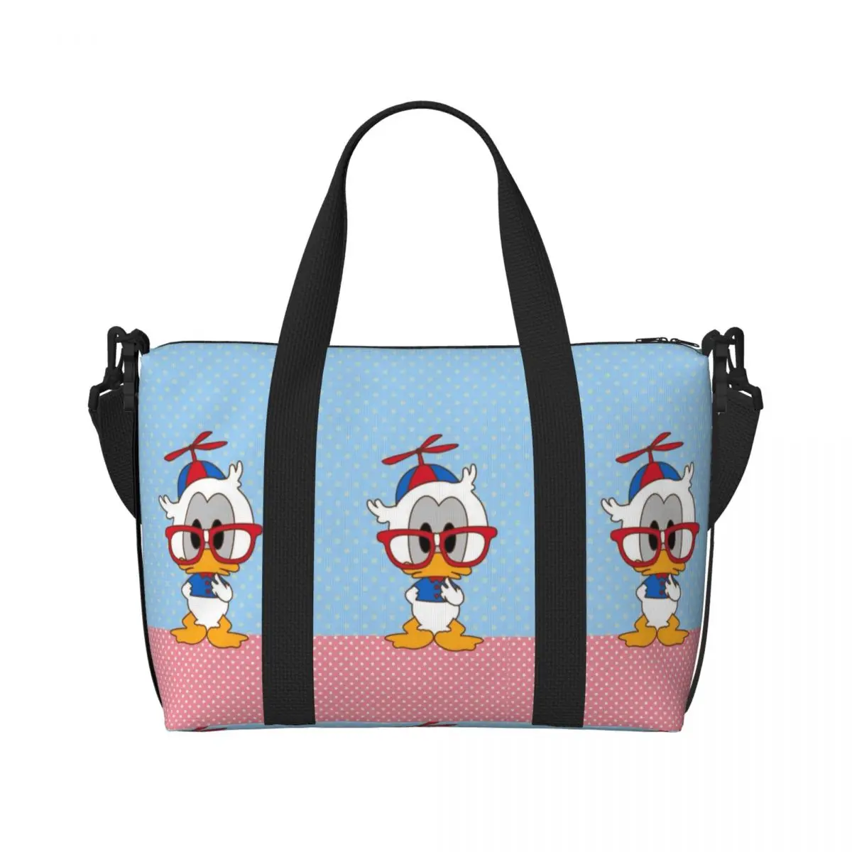 bolsa-de-praia-personalizada-donald-anime-duck-para-mulheres-grande-compartimento-bolsas-de-viagem-para-academia-e-praia