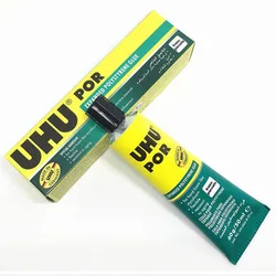 UHU POR foam glue expanded polystyrene glue Model Metal diy handmade woodworking soft glue toy Plastic fabric Super glue uhu por
