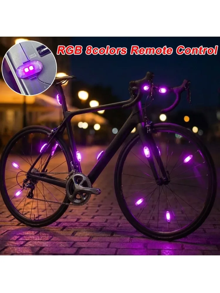 AliExpress NONE LED Flash Position Wireless Light Aircraft Airplane Helicopter Bicycle RGB Led Lights Bike Light Warning Lights Accessories