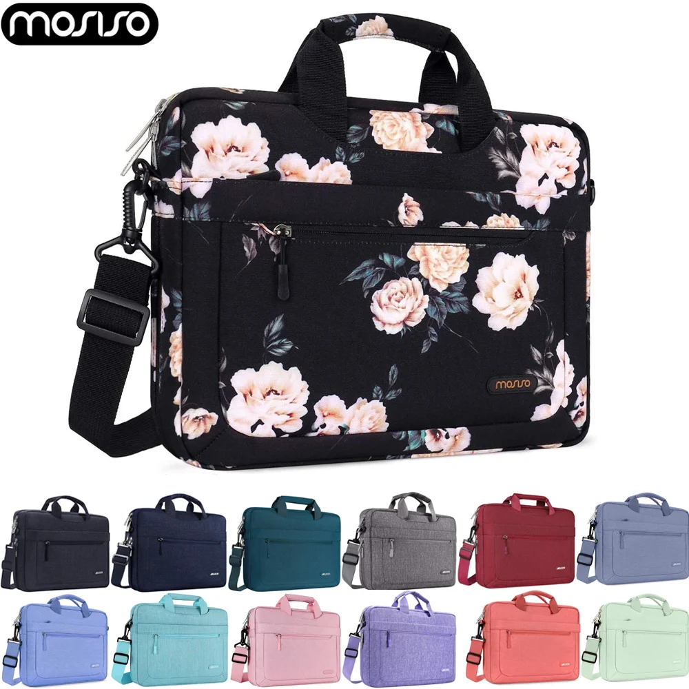 Laptop Bag 13.3 15.6 17.3 inch For MacBook Air Pro 13 15 Pro 14 M1 Dell Lenovo HP Acer Men Women Messenger Bag Briefcase Sleeve