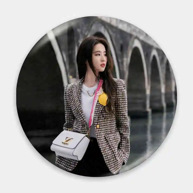 Xiaomi yifei-broche com design cartoon, broche com crachá, acessórios de decoração, comemorativa, melhor para o presente, 58mm