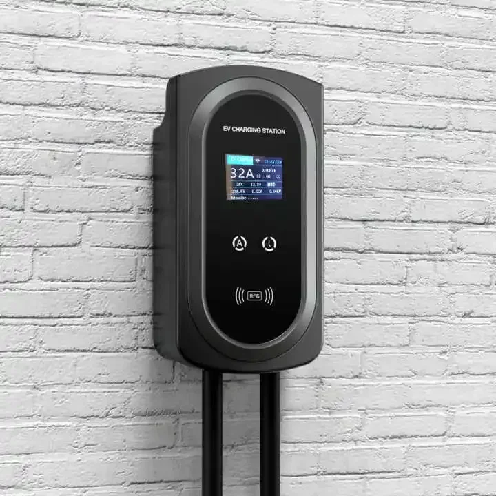 EV Car Charger Factory Manufacturer Type 2 32A 7kw 11KW 22kw Wallbox Fast Electric Charging Station for ID4 ID6 Chinese Car