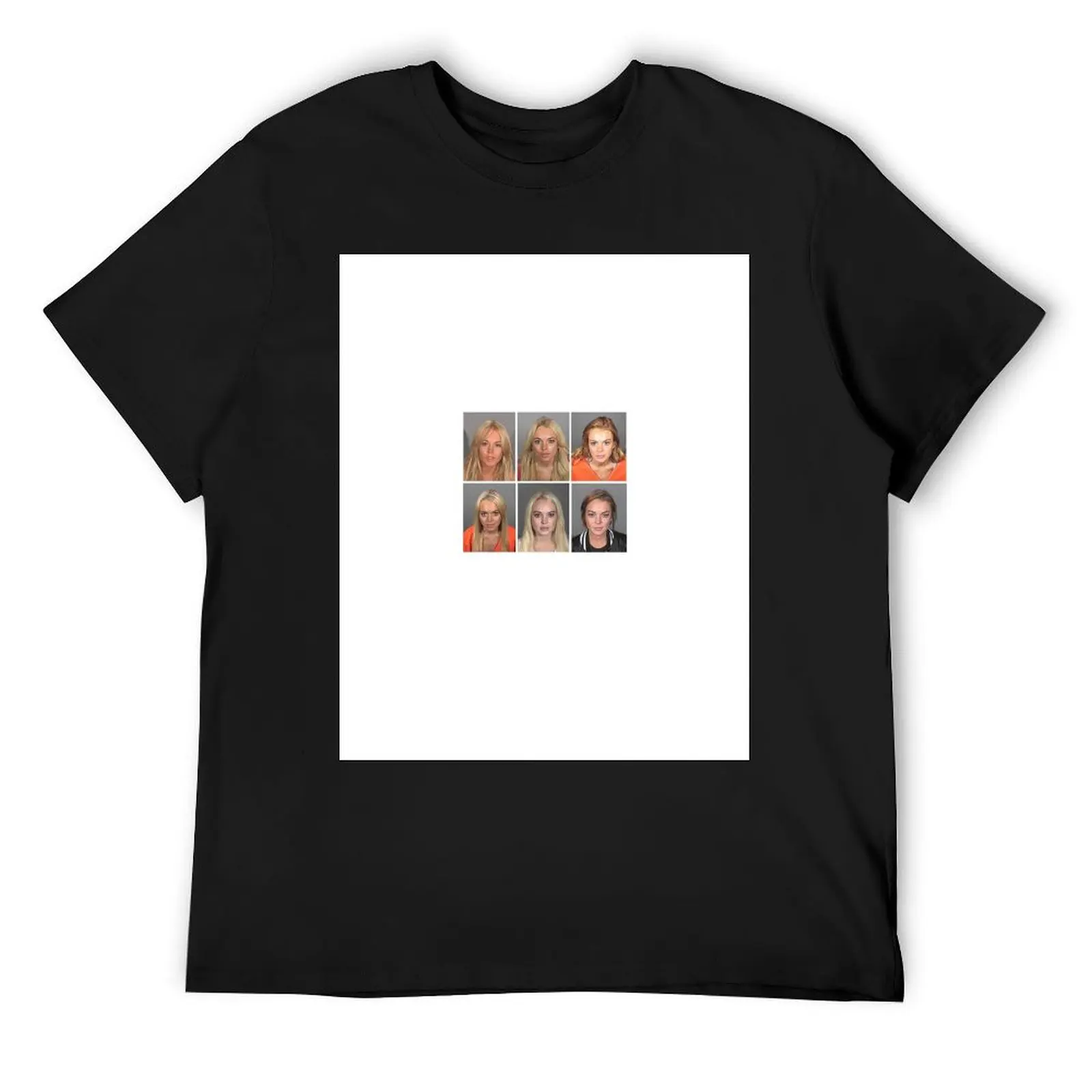 

Lindsay Lohan Mugshots T-Shirt