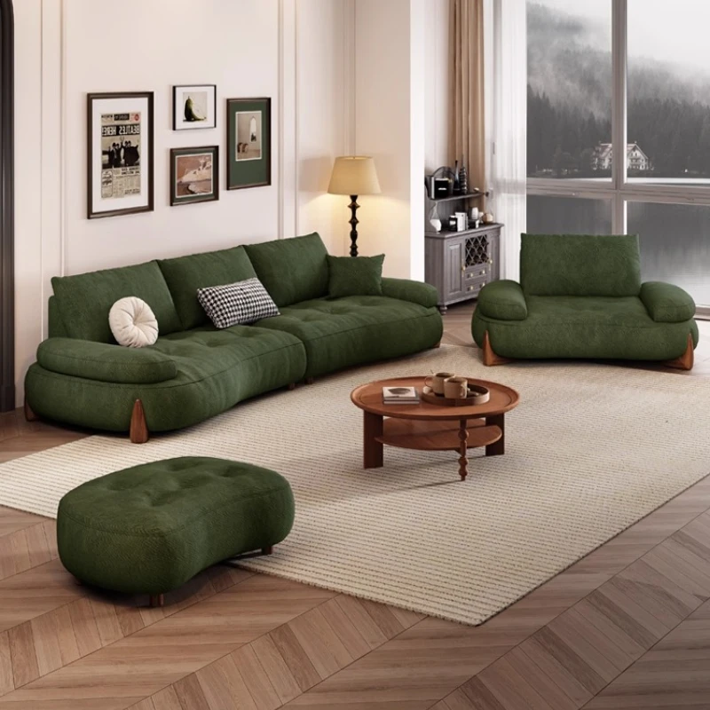 

living room Sofa dark green fabric art home living room Bedroom modern couch design lounge wohnzimmersofas sofas furniture