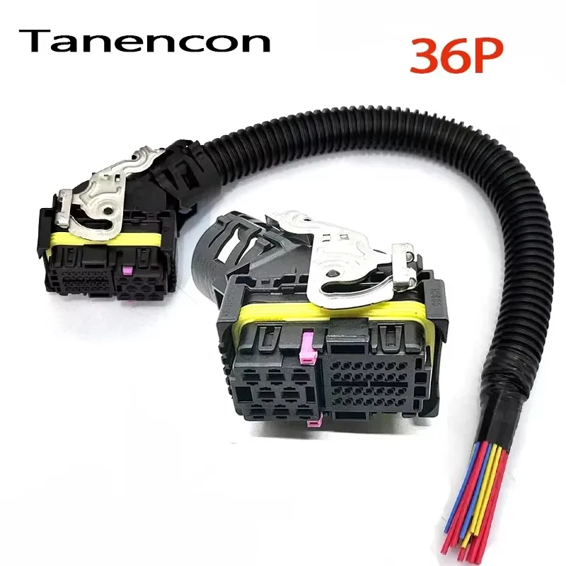 1 Set 16/36/89 Pin 1928404195 Engine EDC7 Common Rail ECU Auto PC Board Connector Wire Harness Plug for Weichai