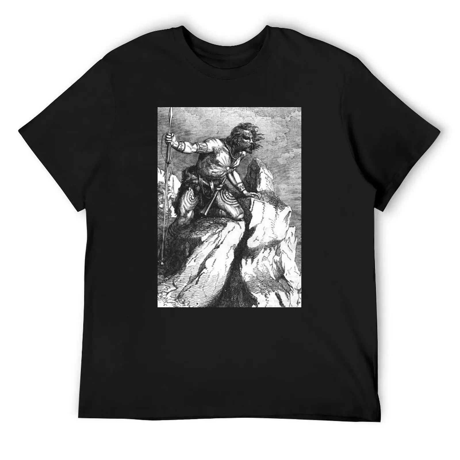 Caledonian-Pict, John Cassell 1857 T-Shirt anime stuff plus size clothes Blouse vintage graphic tee funny t shirts men