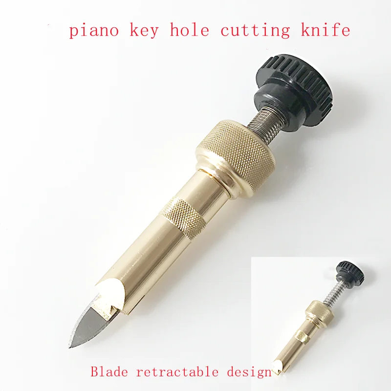 German original imported piano key hole cutting knife, telescopic spring knife, replacement key hole cutting knife