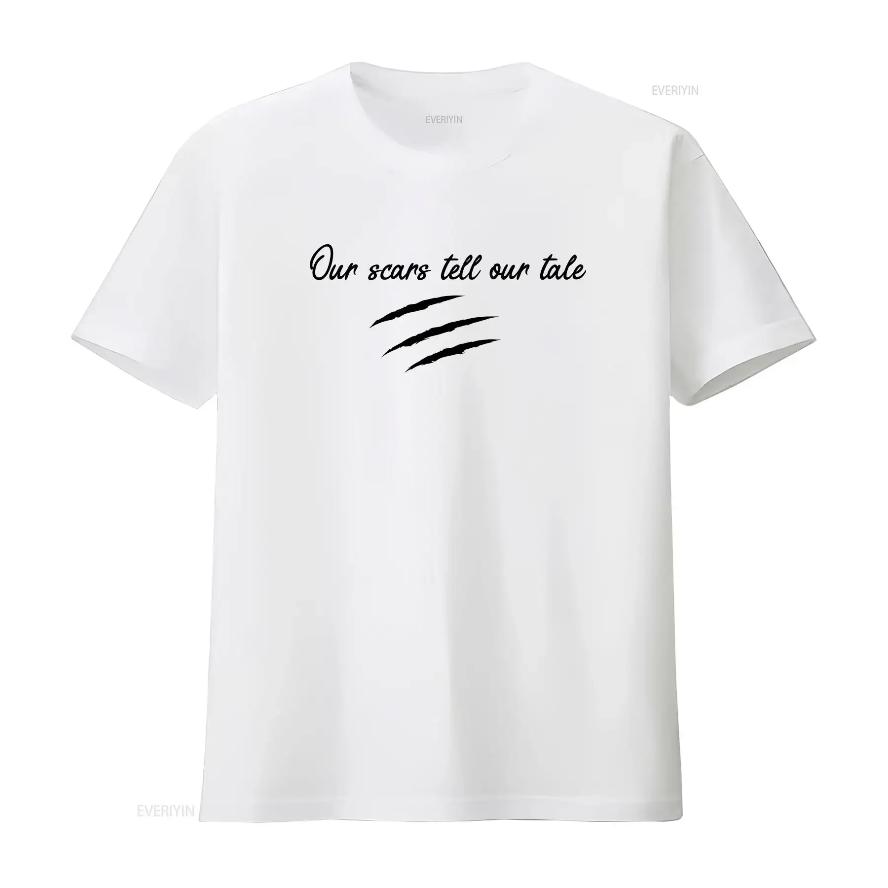 Our Scars Tell Your Tale From Hurt Comes Hope SweaT T Shirt Boho Inspirational Sleeve Love Yourself Positive Quotes s For Her